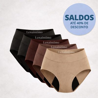 Roupa Interior Anti-Fugas (Conjunto de 5) | LENAINTIMO